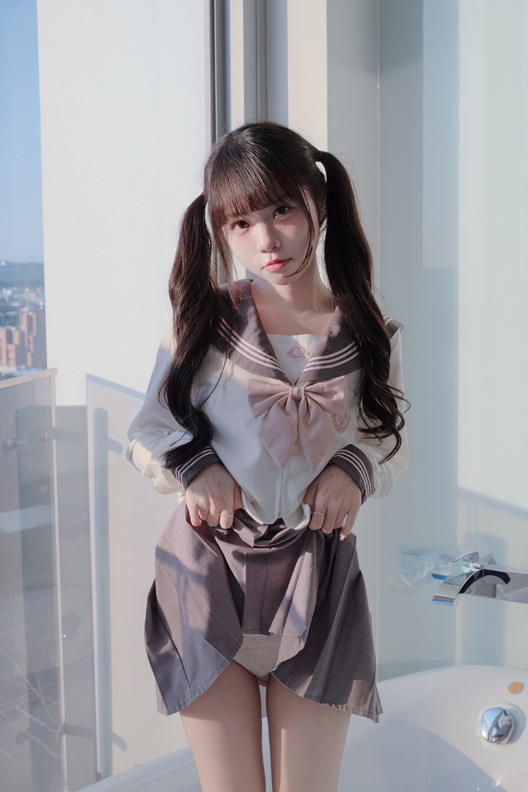 可可小白兔 - NO.020 放课后的私人时间[54P]-XikXak